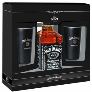 Jack Daniel's + 2x Plecháček 0,7l 40% GB