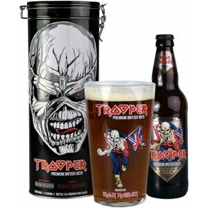 Iron Maiden's TROOPER Beer 12° 0,5l 4,7% + 1x sklo GB