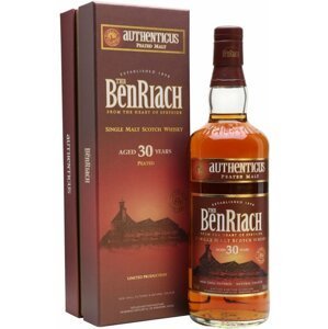 BenRiach Peated Authenticus 30y 0,7l 46% GB