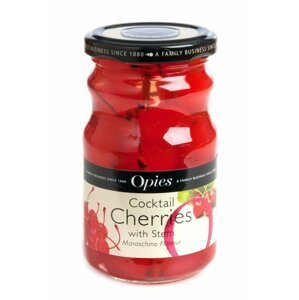 Opies Maraschino Coctail Cherries Se Stopkou 225g