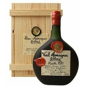 Armagnac Delord 1971 0,7l 40% Dřevěný box