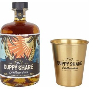 Duppy Share + 1x sklo 0,7l 40%