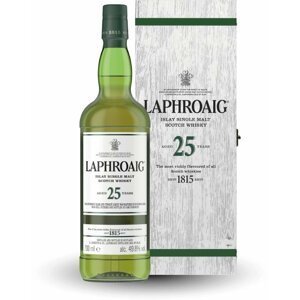 Laphroaig 25y 0,7l 49,8% Dřevěný box / Rok lahvování 2020