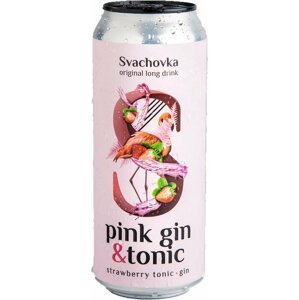 Svachovka Pink Gin & Tonic 0,5l 7,2%