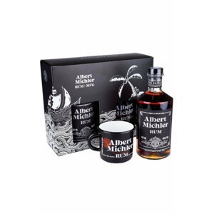 Albert Michler Rum 0,7l 40% + 1x sklo GB