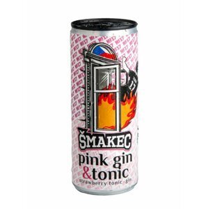 Šmakec Pink Gin & Tonic Exklusivní Edice Martin Fenin 0,25l 10,1%