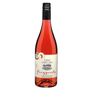 Cibulka FRIZZANTE Zweigeltrebe Jakostní šumivé víno růžové 2020 0,75l 10,5%