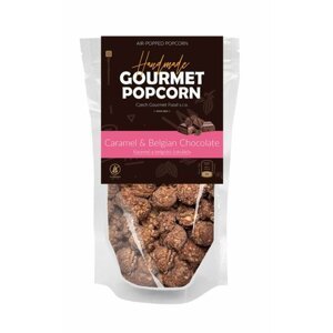 Popcorn Karamel a Belgická Čokoláda