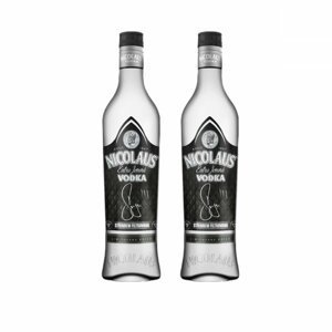 2x Nicolaus Extra Jemná Vodka feat. Sergei Barracuda 0,5l 38% L.E.