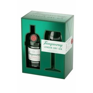 Tanqueray Gin Traditional 0,7l 43,1% + 1x sklo GB