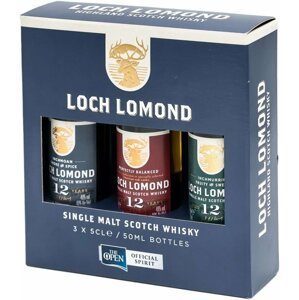 Loch Lomond Three Twelwe 12y 3×0,05l 46%