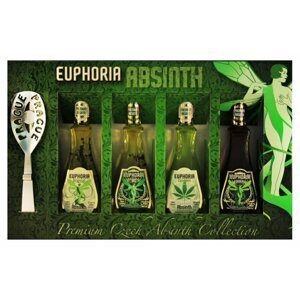 Euphoria Absinth mini set 4×0,05l 72,5% GB