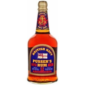 Pusser's British Navy Rum Overproof 0,7l 75,5%