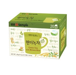 Sempio korejský zelený čaj s hnědou rýži 30g (20x1,5g)