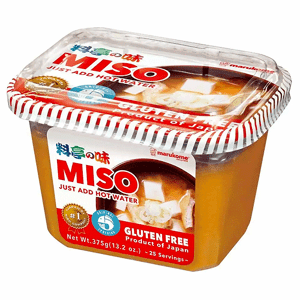 Shinjyo Marukome Gluten Free Miso pasta Original (Ryotei No Aji) 375g