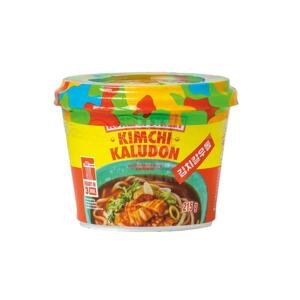 Nong Shim Korean Street instantní nudlová polévka Kaludon Kimchi v mísce 215g