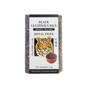 Royal Tiger lepkavá rýže černá 1kg