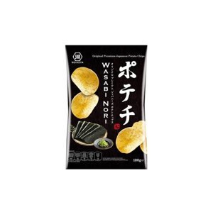 Koikeya chipsy s příchutí wasabi a nori 100g