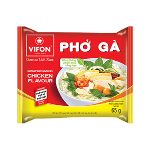 Vifon instantní rýžová nudlová polévka s kuřecí příchutí PHO GA 60g