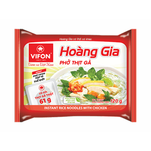 Vifon Hoang Gia instantní rýžová nudlová polévka kuřecí PHO GA 120g
