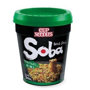 Nissin Cup instantní nudlová polévka Soba Teriyaki 90g