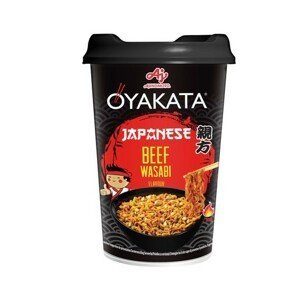 Oyakata Cup instantní polévka japonské hovězí s wasabi 93g