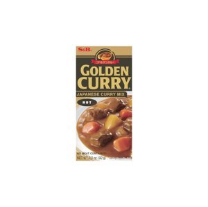 S&B Golden Curry Hot japonské pálivé kari 92g