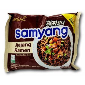 Samyang smažené nudle s korejskou černou pastou Jja Jang Ramen 140g