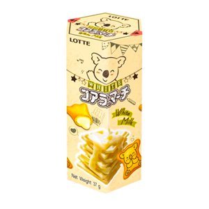 Lotte Koala's March bílé mléčné sušenky 37g