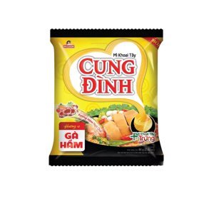 Cung Dinh instantní bramborové nudle s příchutí dušené kuře 79g