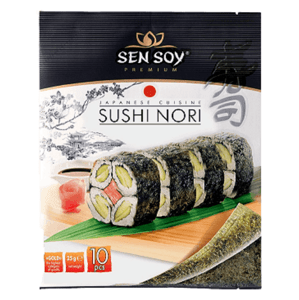 Sensoy Nori mořská řasa na sushi 10 plátků 25g