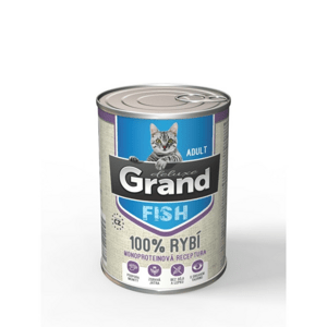 Grand rybí konzerva kočka deluxe 400g