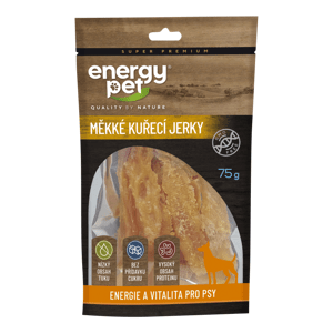 Energy Pet Měkké kuřecí jerky celé 75g