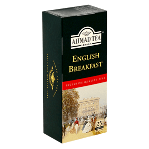 Ahmad Tea | English Breakfast | 25 sáčků (s úvazkem)