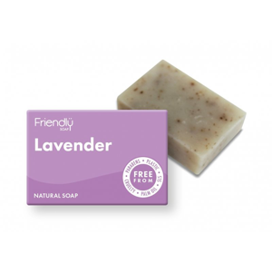 Friendly Soap Přírodní mýdlo levandule (95 g) vhodné pro důkladnou očistu