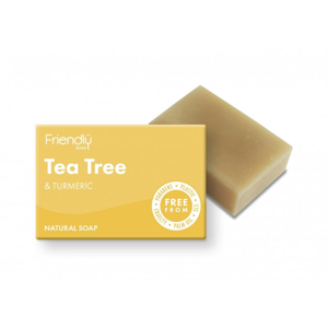 Friendly Soap Přírodní mýdlo tea tree (95 g) pro mastnou pleť a akné