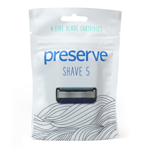 Preserve Náhradní břity Shave 5 (4 ks)