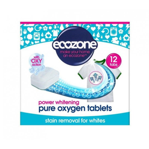 Ecozone Bělící tablety s kyslíkem (12 ks) jen přidáte do pračky