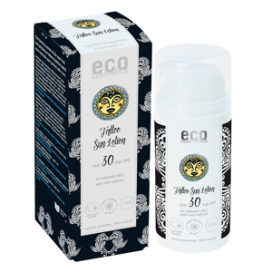 Eco Cosmetics Opalovací krém Tattoo SPF 30 BIO (100 ml) pro ochranu tetování