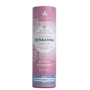 Ben & Anna Tuhý deodorant Sensitive (60 g) - Třešňový květ