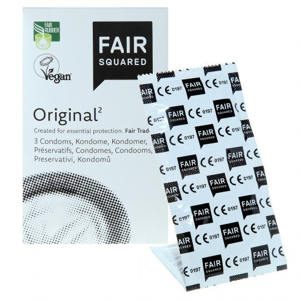 Fair Squared Kondom Original 3 - veganské a fair trade