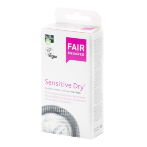 Fair Squared Kondom Sensitive Dry (10 ks)