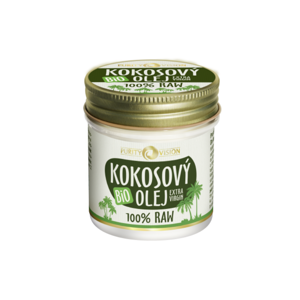 Purity Vision Kokosový olej RAW BIO (120 ml)