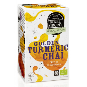 Royal Green Bylinný čaj Golden Turmeric Chai BIO (27 g)