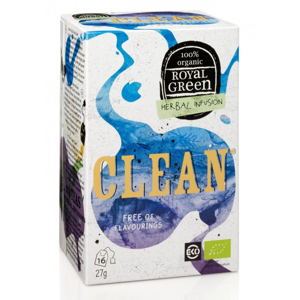 Royal Green Bylinný čaj Clean BIO (27 g) expirace 3/2021
