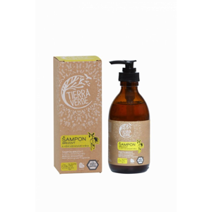 Tierra Verde Březový šampon na suché vlasy s citrónovou trávou (230 ml) - Sleva 