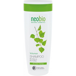 Neobio Šampon s kofeinem a břízou pro větší objem (250 ml) 