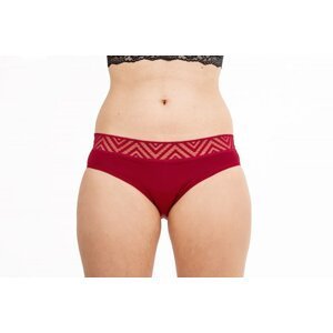 Pinke Welle Menstruační kalhotky "Moře" červené - silná menstruace (L)