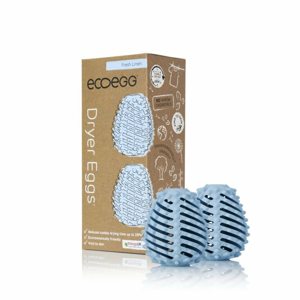 Ecoegg Vajíčka na sušení prádla - svěží bavlna (2 ks + 4 náplně) - II.jakost