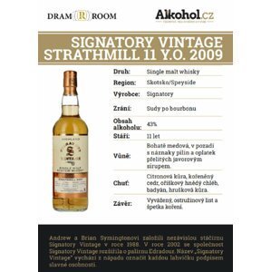 Signatory Vintage Strathmill 0,04l 43%